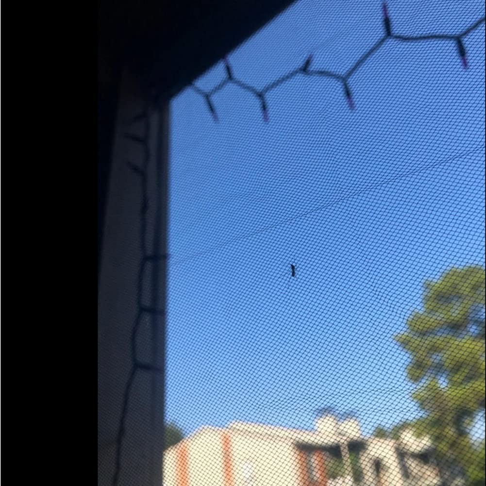 SJHmoo Mosquito Net Cloth Fabric, DIY Insect Pest Barrier Mesh Nets for Porch...