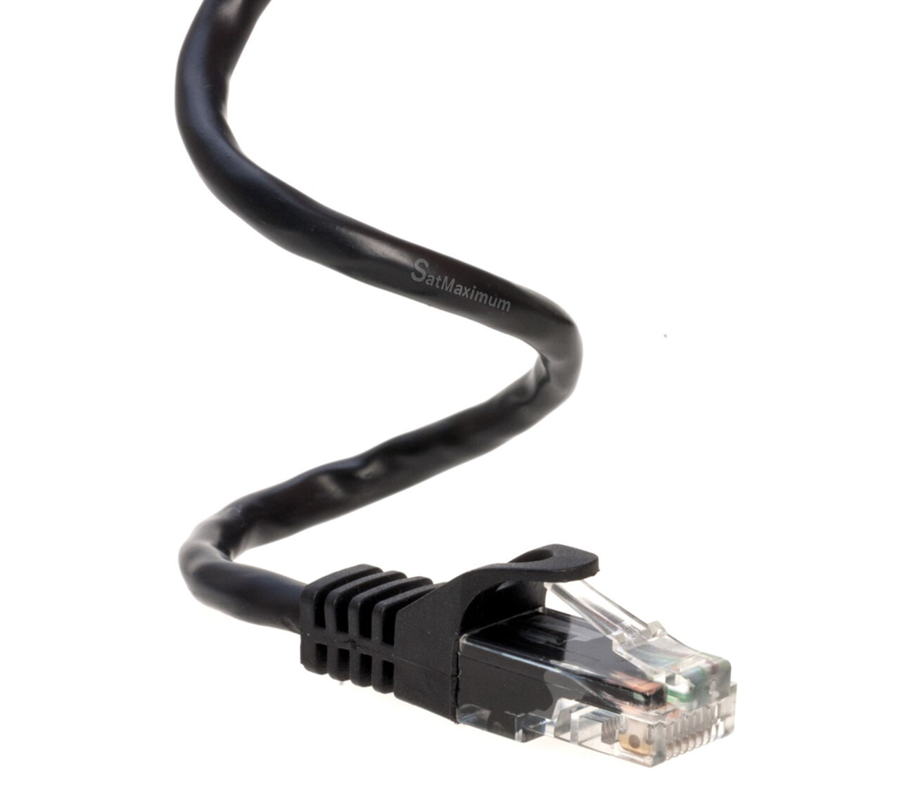 CAT5 Ethernet Patch Cable RJ-45 Internet Cord Black 25FT - 200FT Multi-Pack LOT