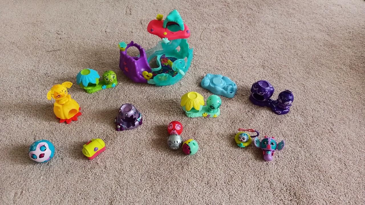 Spin Master Zoobles Mixed Lot McDonalds & Orig Giraffe Zizi Bird Daniela Seal