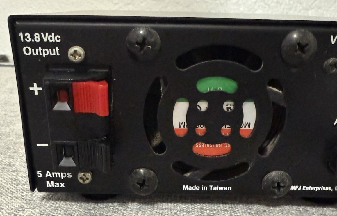 MFJ 25 Amp MightyLite Switching Power Supply - Model MFJ-4125 - Tested / Works!