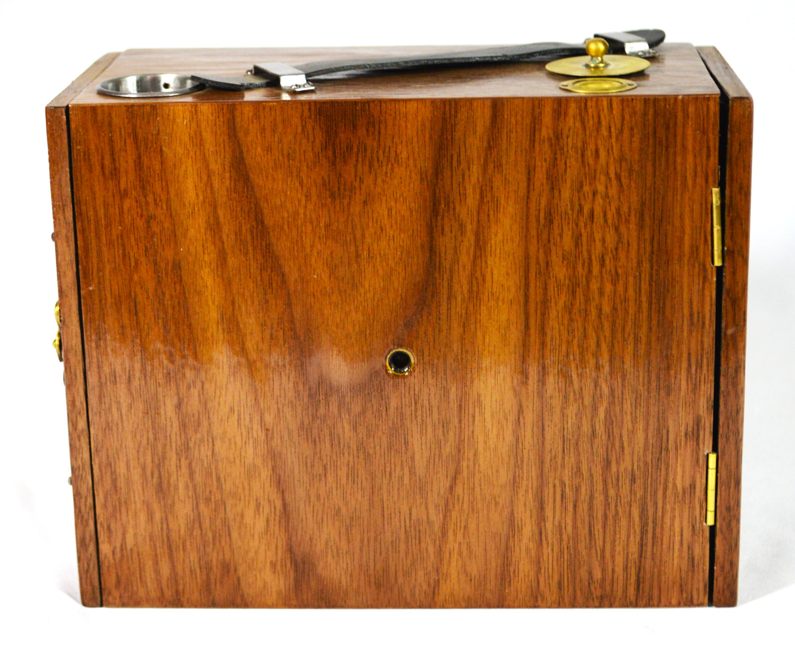 BOX CAMERA ANTIQUE 117 YR.OLD HOUGHTON KLITO (ENGLAND) CUSTOM WALNUT WOOD