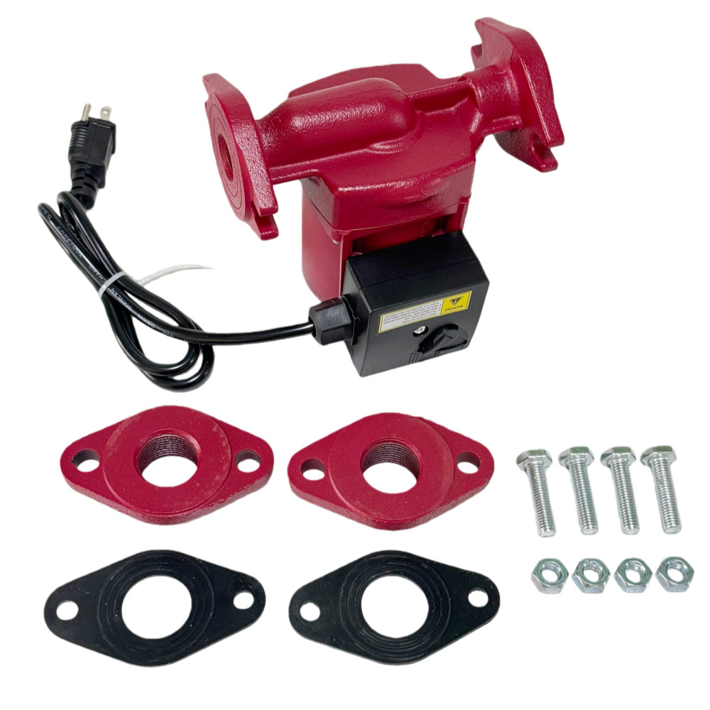 Cast Iron Circulator Pump 115V 1/3 HP Cast Iron For Grundfos 95906630 UPS26-150F