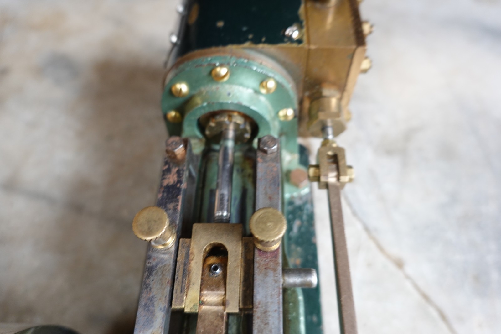 Antique RARE WORTHINGTON CENTER THROW LIVE STEAM ENGINE ADJUSTABLE VALVE 1882