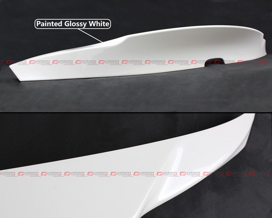 FOR 18-2022 HONDA ACCORD PAINTED PLATINUM WHITE PEARL MCX DUCKBILL TRUNK SPOILER