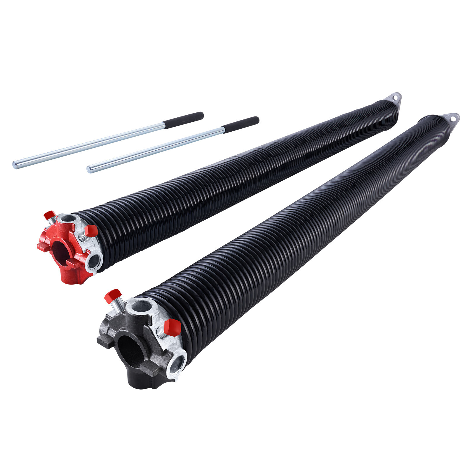 Garage Door Torsion Springs Pair of 0.234 x 2 x 31 inch with Winding Bars