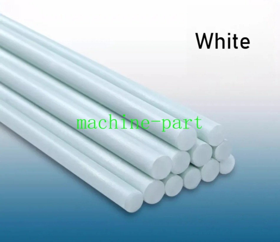 Round Pultruded Fiberglass Rod,OD1 2 3 4 5 6 7 8 10 11 12 14 16 20mm, 500mm L