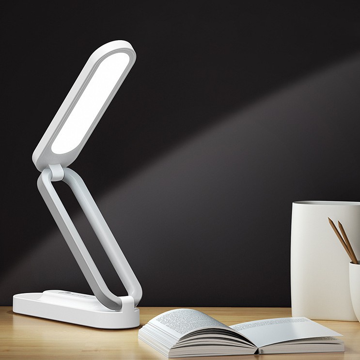 LED Desk Lamp – Rechargeable, Foldable, Portable Light with 3 Brightness Levels