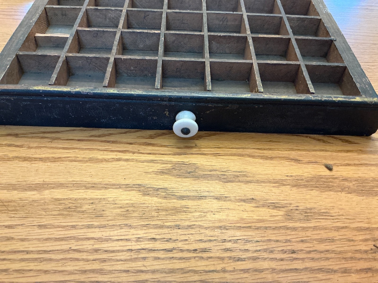 LETTERPRESS PRINTING METAL TYPE SORTING DRAWER SHADOW BOX TRAY