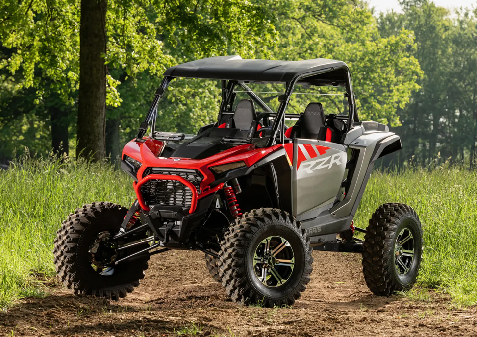 SuperATV Polaris RZR XP 1000 2024+ Clear Standard Poly Vented Full Windshield