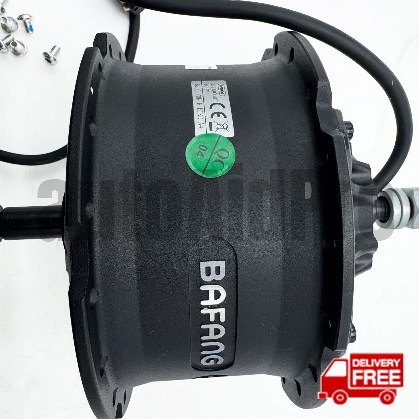 Upgraded Rear Hub Motor Fat Wheel 175mm E-Bike w/Cable for Bafang G060 48V 750W