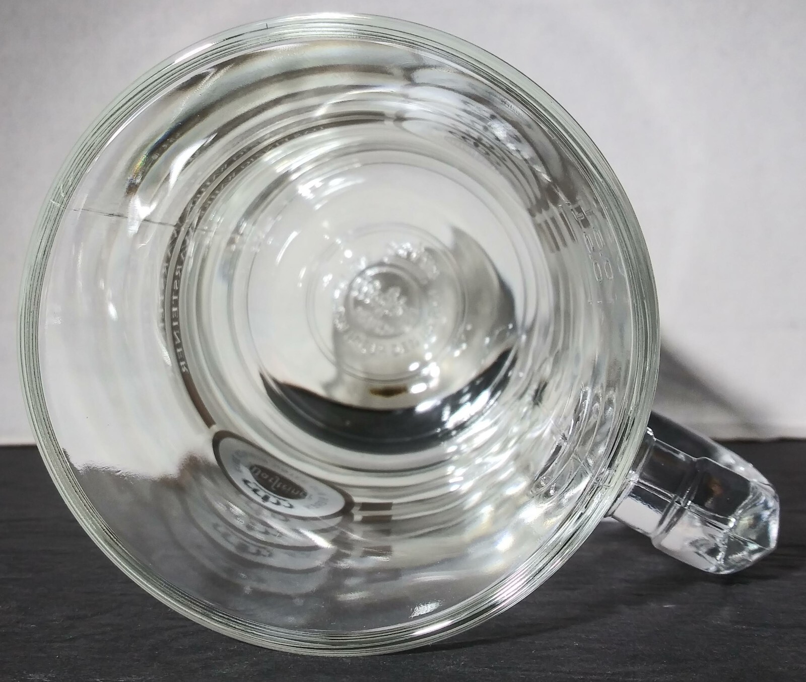 Warfteiner Beer Mug Stein Eine Konigin Unter Den Bieren .5L Glass German Beer