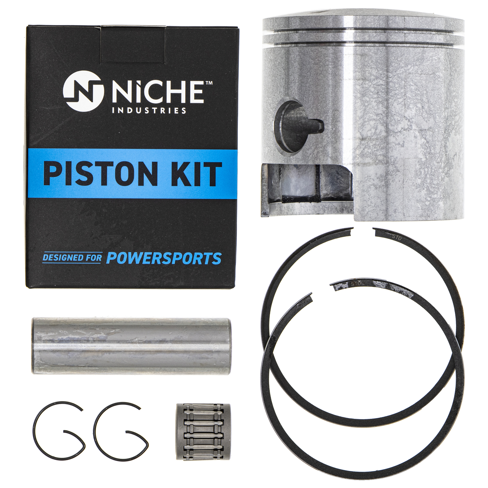 NICHE Stock Piston Kit for Polaris 3083942 Cyclone Scrambler Trail Boss 250