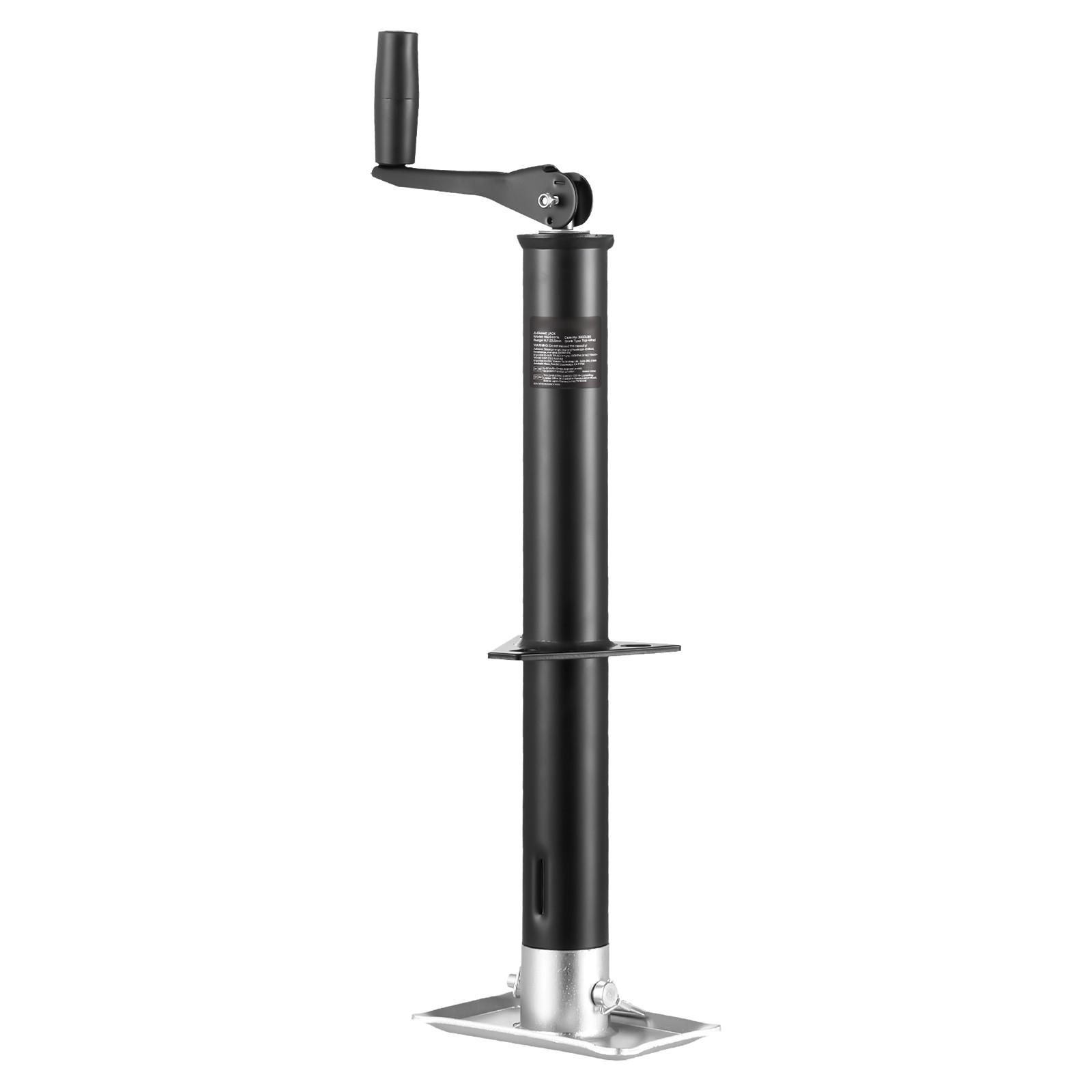 A Frame Trailer Jack Bolt on Trailer Tongue Jack 2000 lbs 15-inch Travel