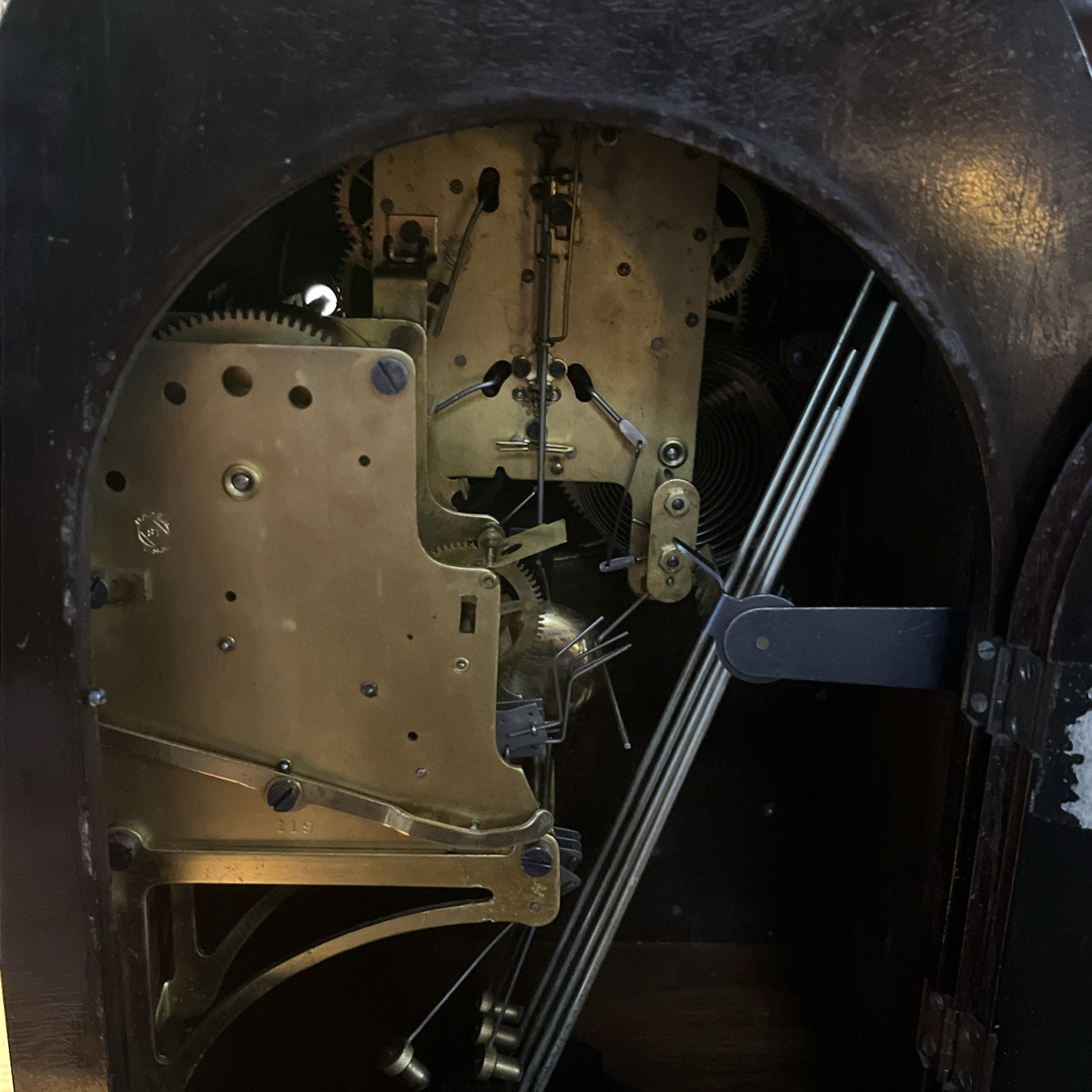 Seth Thomas 4 Rod Sonora chime clock