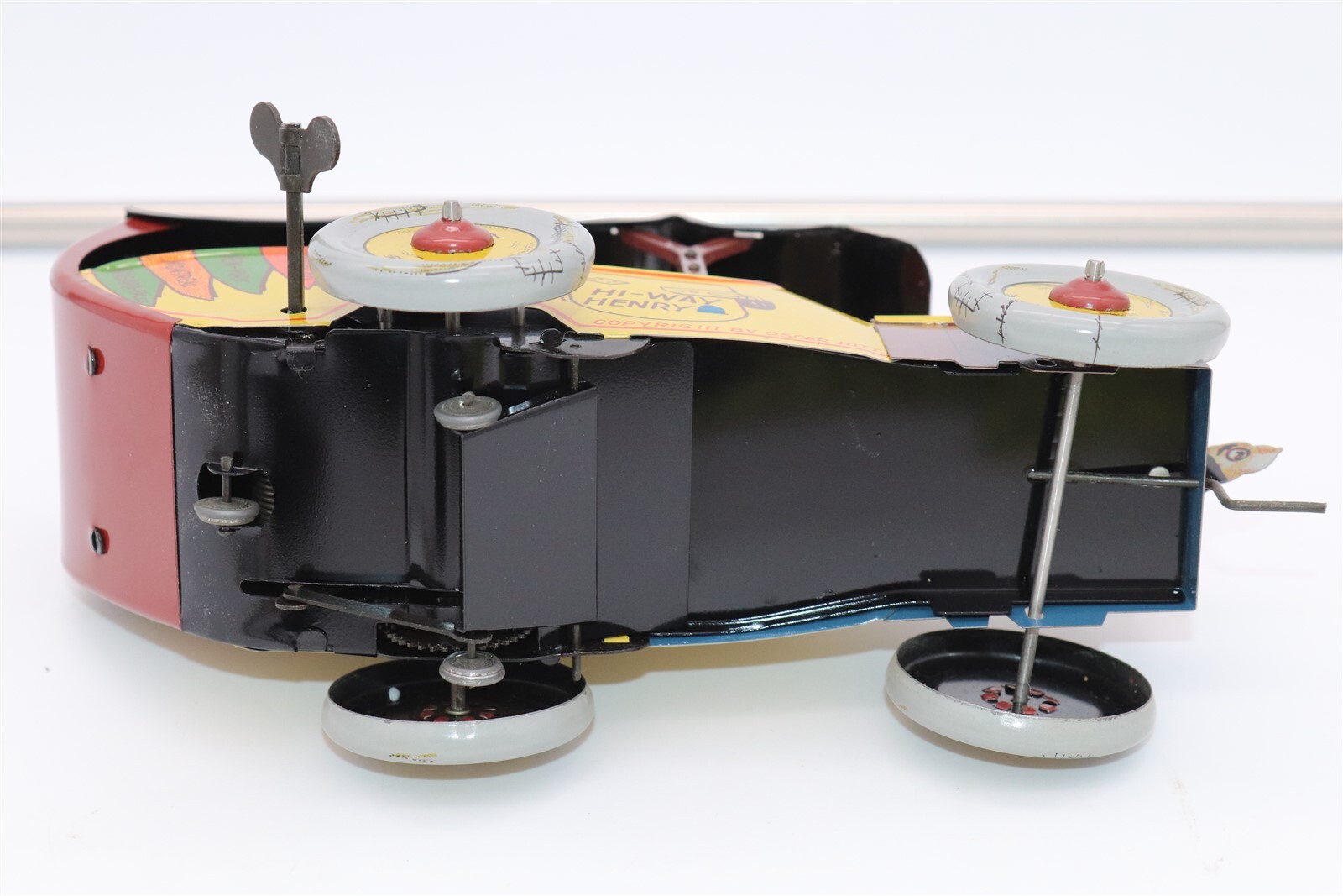 MTH HI-WAY HENRY WIND UP TIN CAR in ORIGINAL BOX - of 500 L