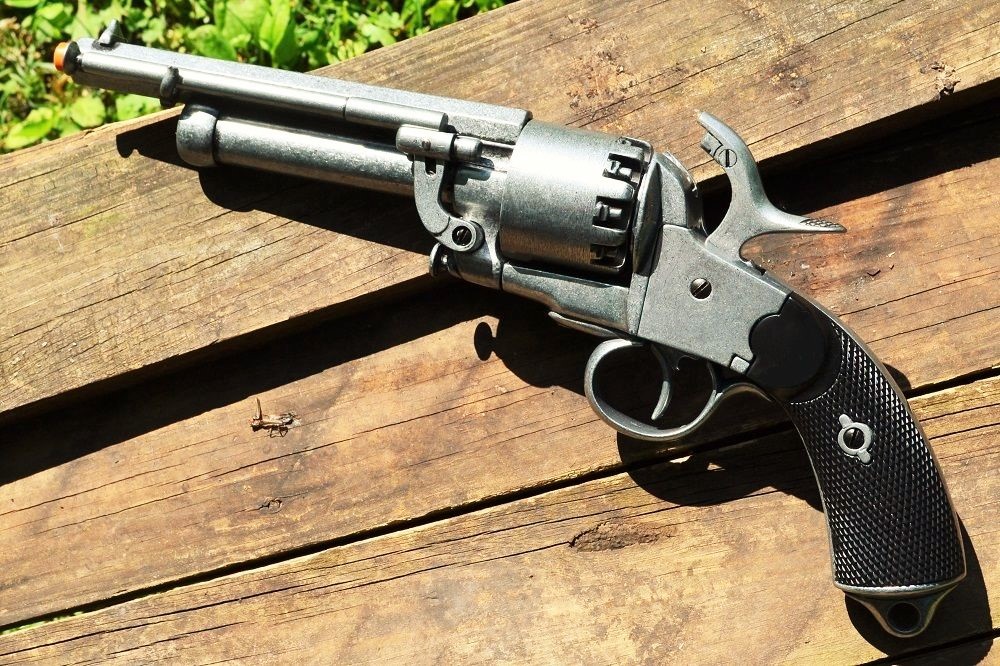 Denix Replica 1855 LeMat Revolver - Civil War - Confederate - Firefly Steampunk
