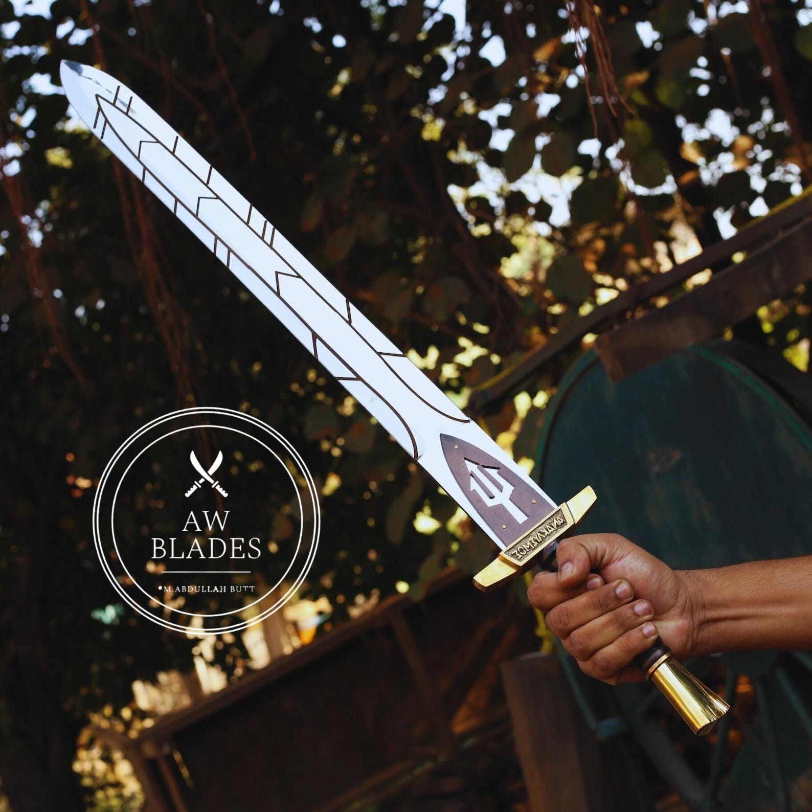 Handmade Riptide Sword Replica Percy Jackson Cosplay, Greek Mythology Gift