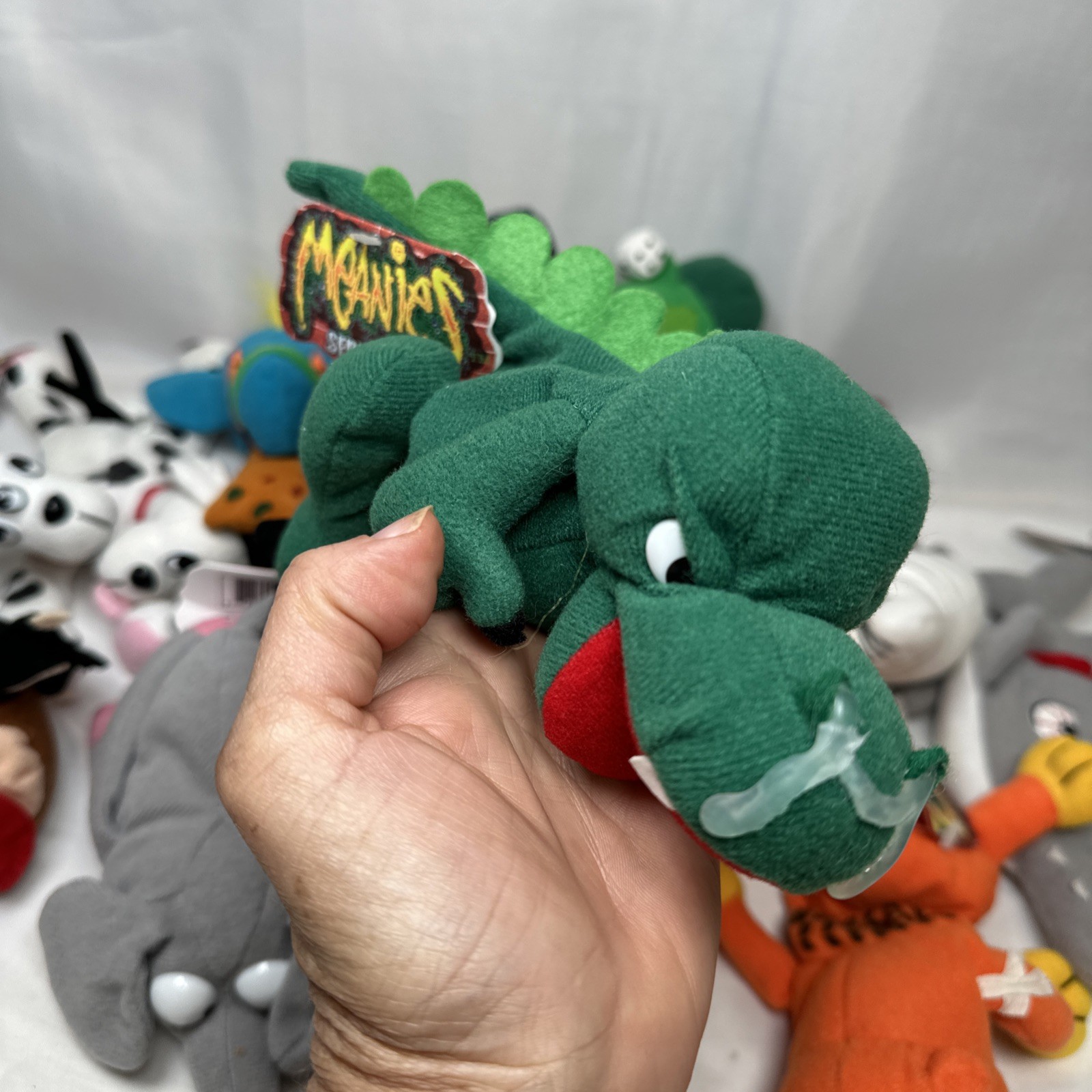 Vintage 1997 “MEANIES BEANIE” Complete SERIES 1