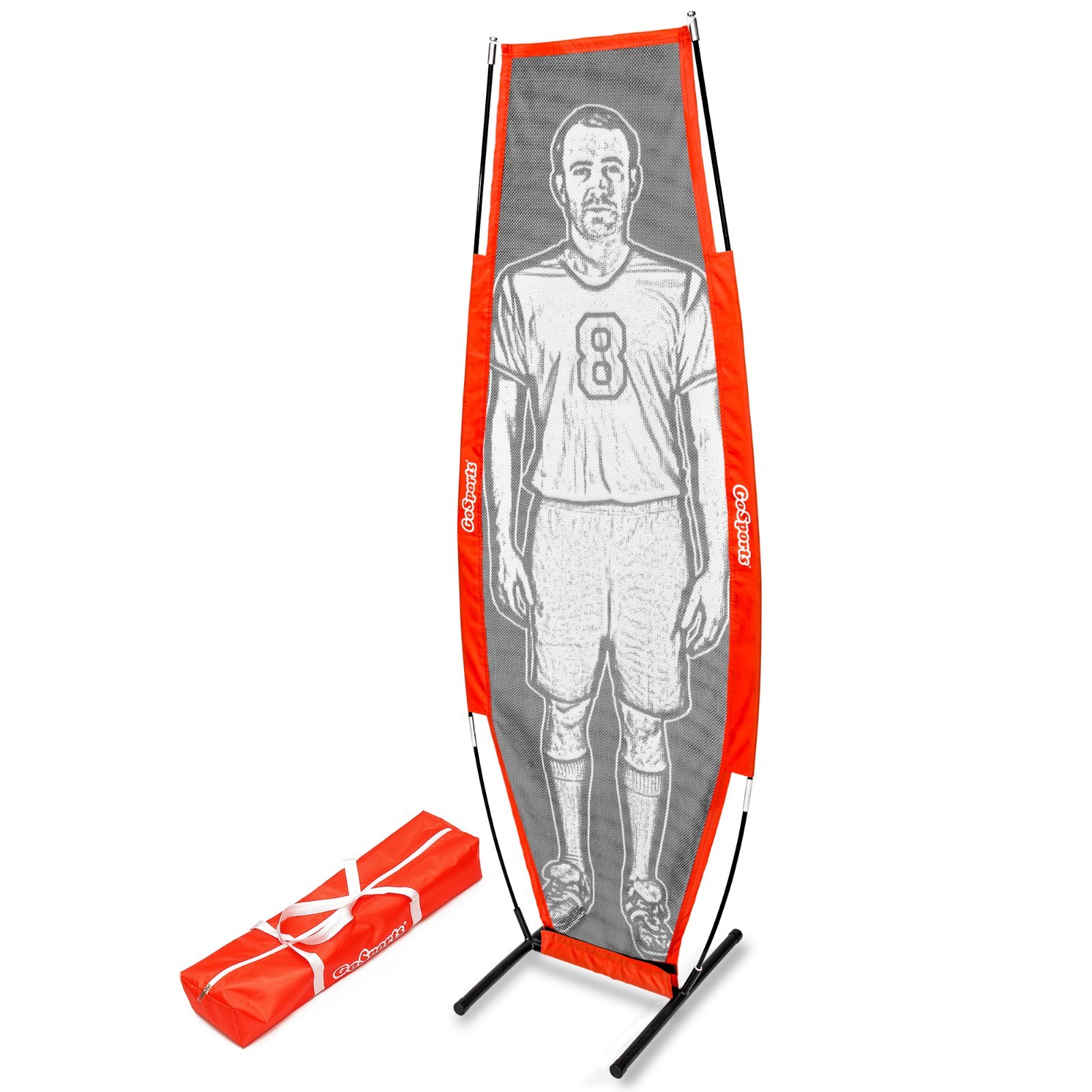 GoSports XTRAMAN Soccer Dummy Defender Spring Back Free Kick Wall Mannequin