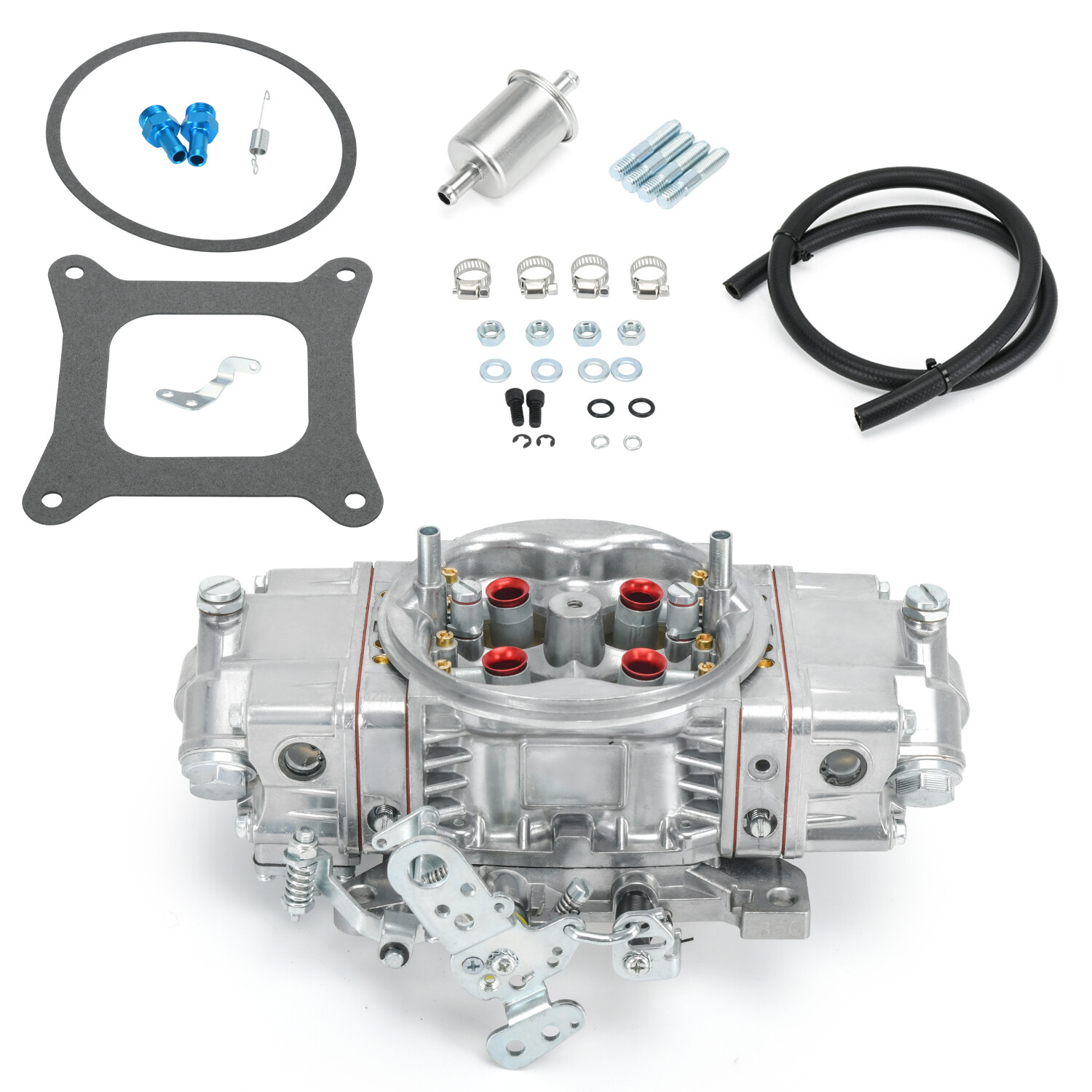 4 Barrel 850 CFM For Holley Brawler Carburetor Double Pumper Mechanical BR-67201