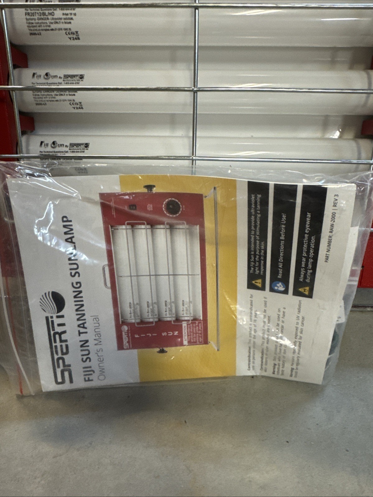 Sperti Fiji Sun Home Tanning Lamp - FIJISUN