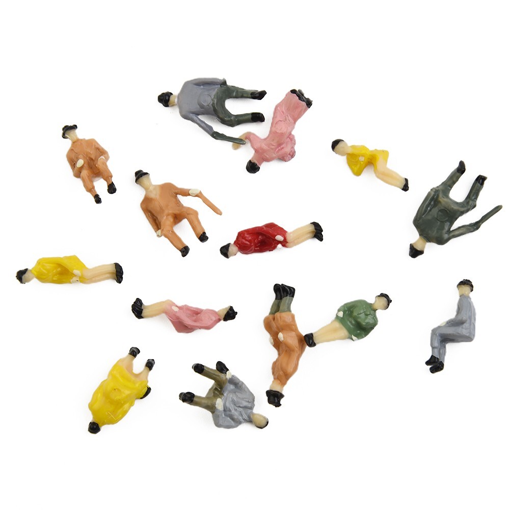 90Pcs HO Scale ALL Seated People Sitting Figures Passengers Different Poses New