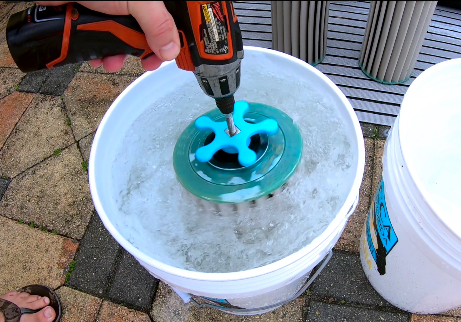 Spa Filter Spinner Drill Attachment - by CoheriTECH