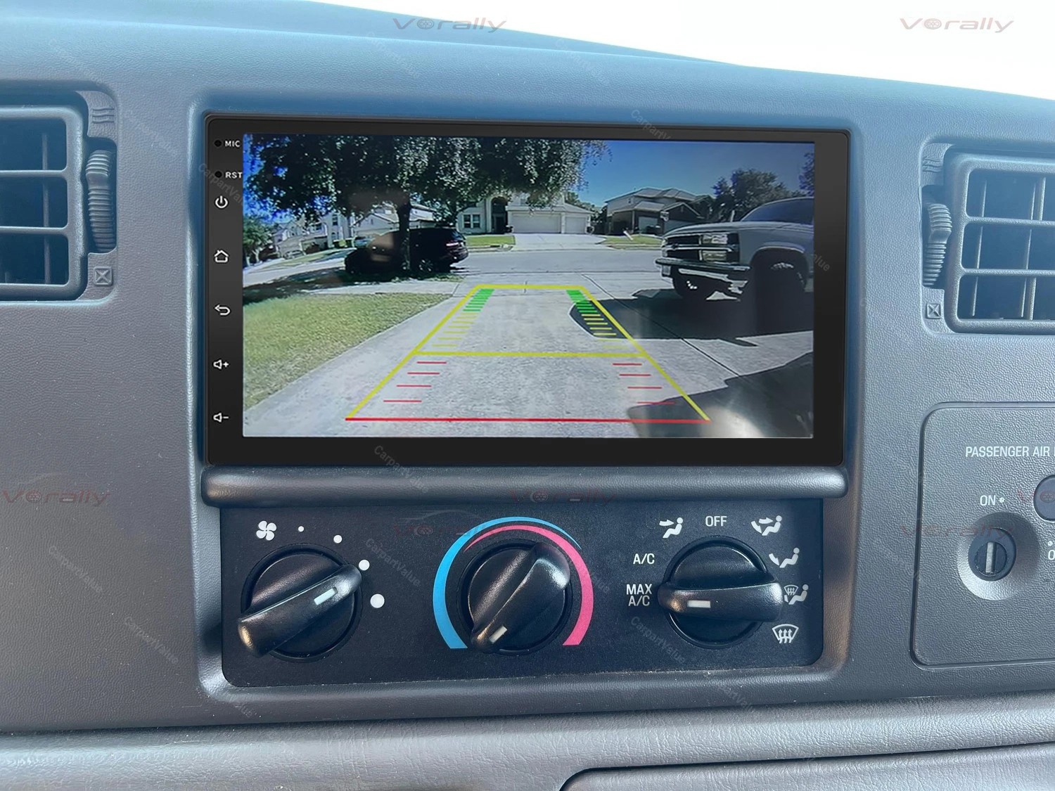 For 1999-2004 Ford F250 F-350 Super Duty Carplay Stereo Radio Android 15 Navi BT