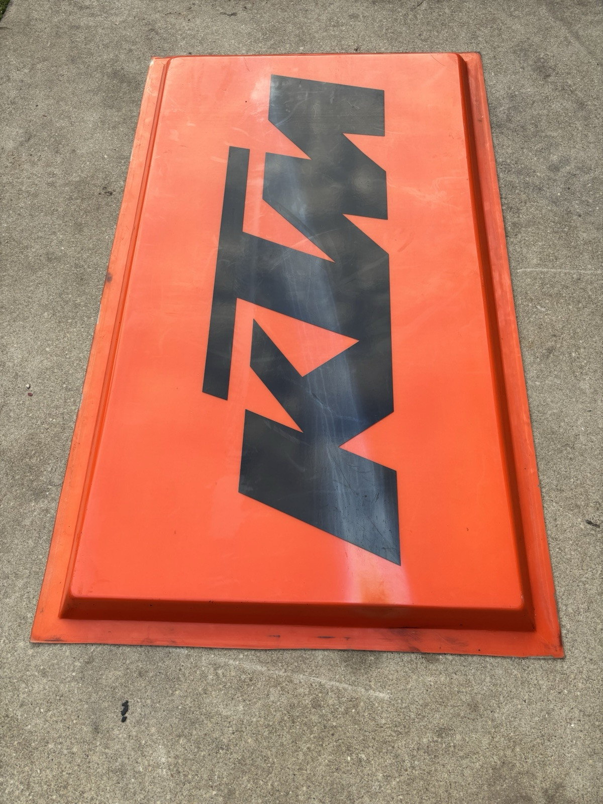 KTM Factory Dealer Sign Man Cave Collectible