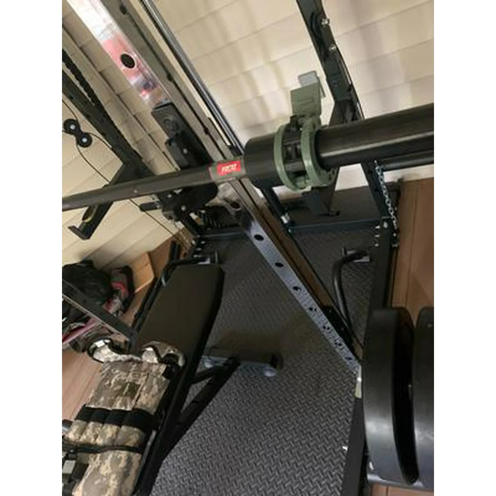 PRCTZ, 2-Inch Olympic Barbell Weightlifting Bar, 7ft, 700-Pound Capacity