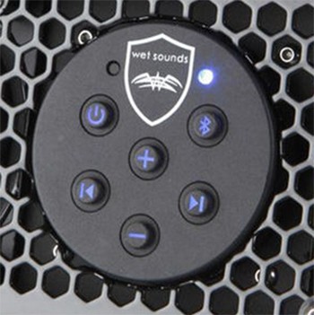 Wet Sounds Stealth 10 ULTRA HD All-in-one Amplified Soundbar with Remote - Black