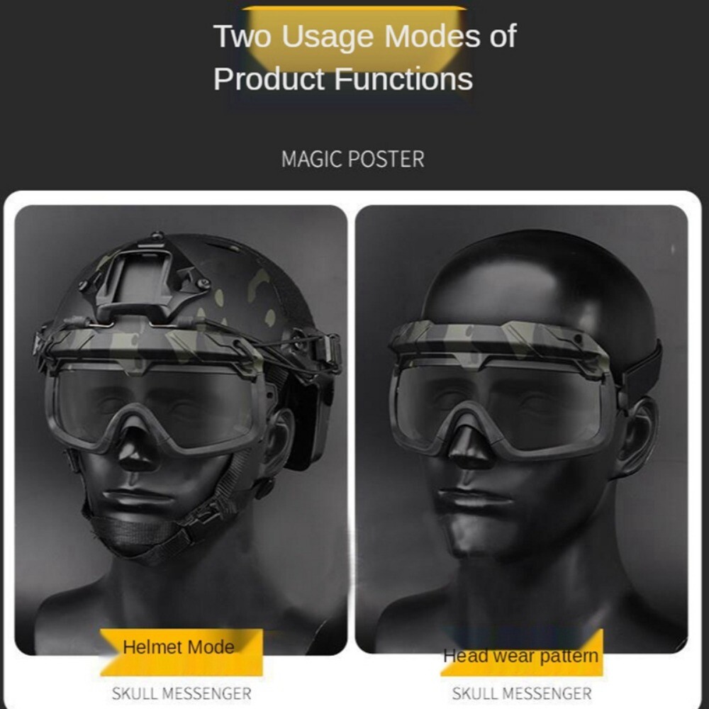 Anti Impact Anti Fog Airsoft Goggles Tactical Safety Goggles Anti Fog Glasses