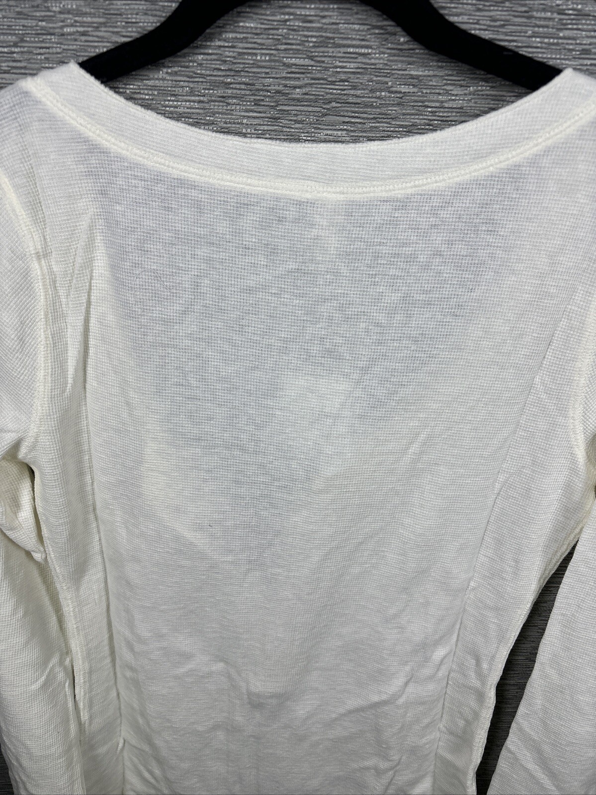 NEW Intimately Free People Dylan Thermal Bodysuit Ivory Size L