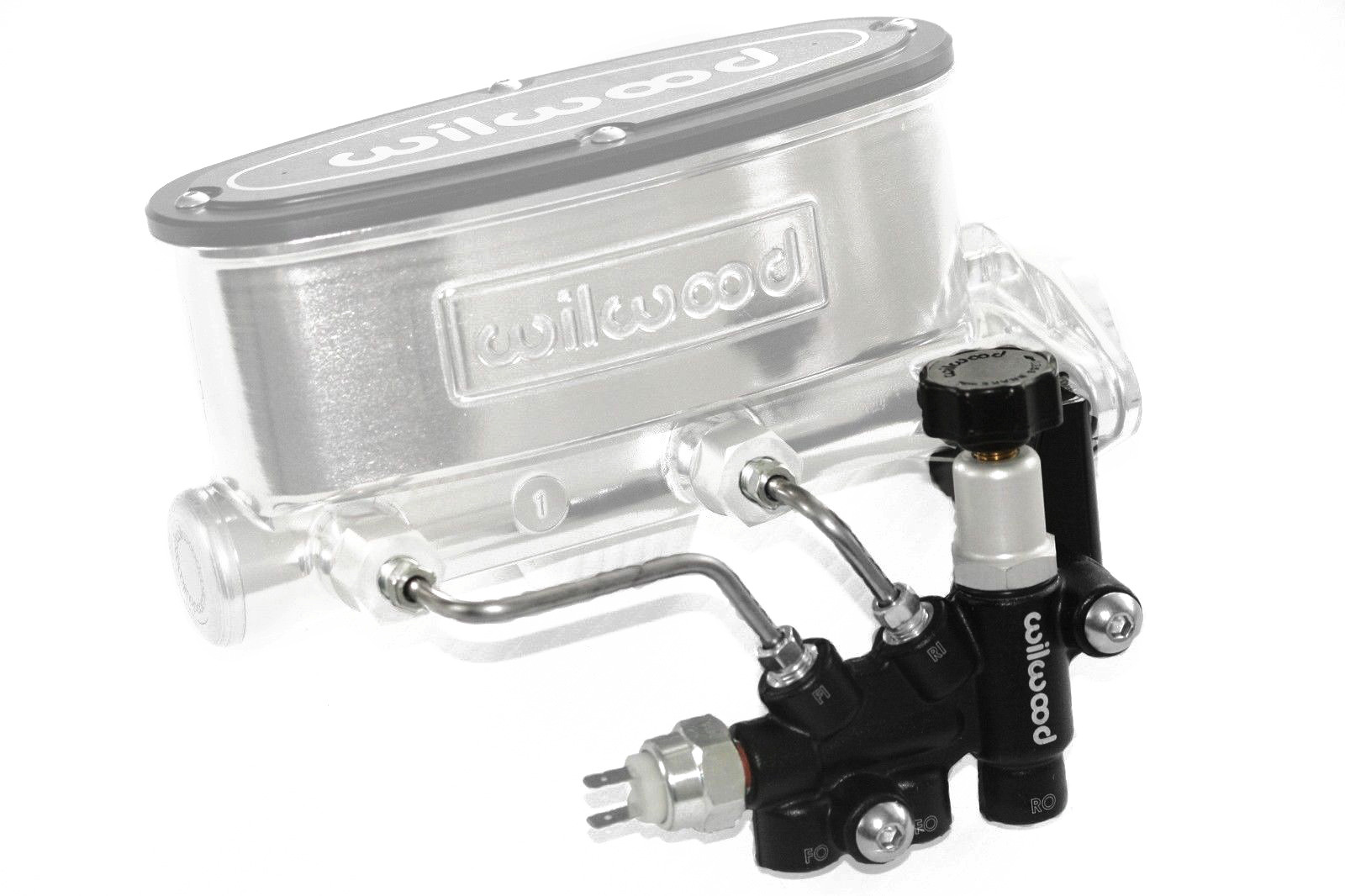 Wilwood Adjustable Combination Proportioning Valve w/ Bracket & Lines 260-13190
