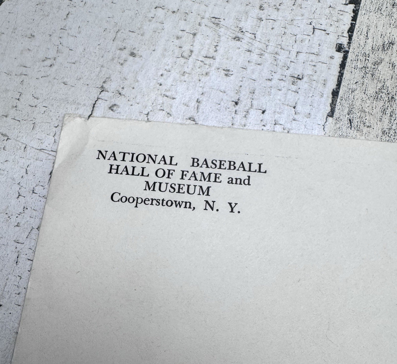 Baseball Hall of Fame Letter 1962 Signed Lee Allen Historian Cooperstown Sports