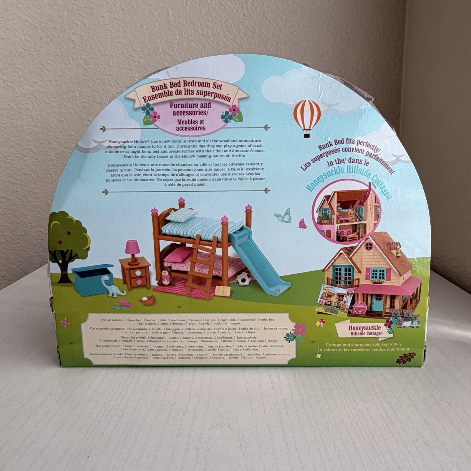 Lil Woodzeez Bunk Bed Bedroom Set New Furniture Playset