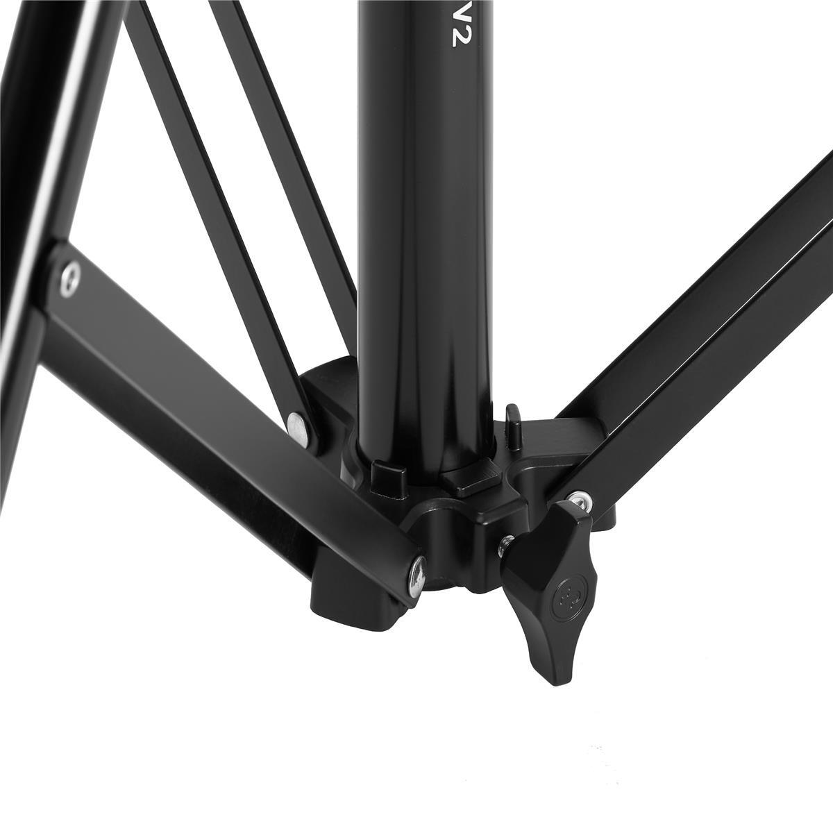 Flashpoint Pro Air-Cushioned Heavy-Duty Light Stand (Red, 9.5') #FP-S-9-RD-V2