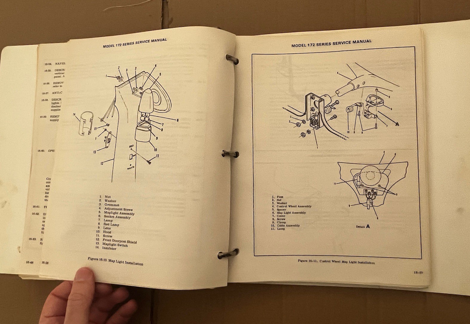 1977-1981 CESSNA 172 Series Service Manual D2026-13 Original
