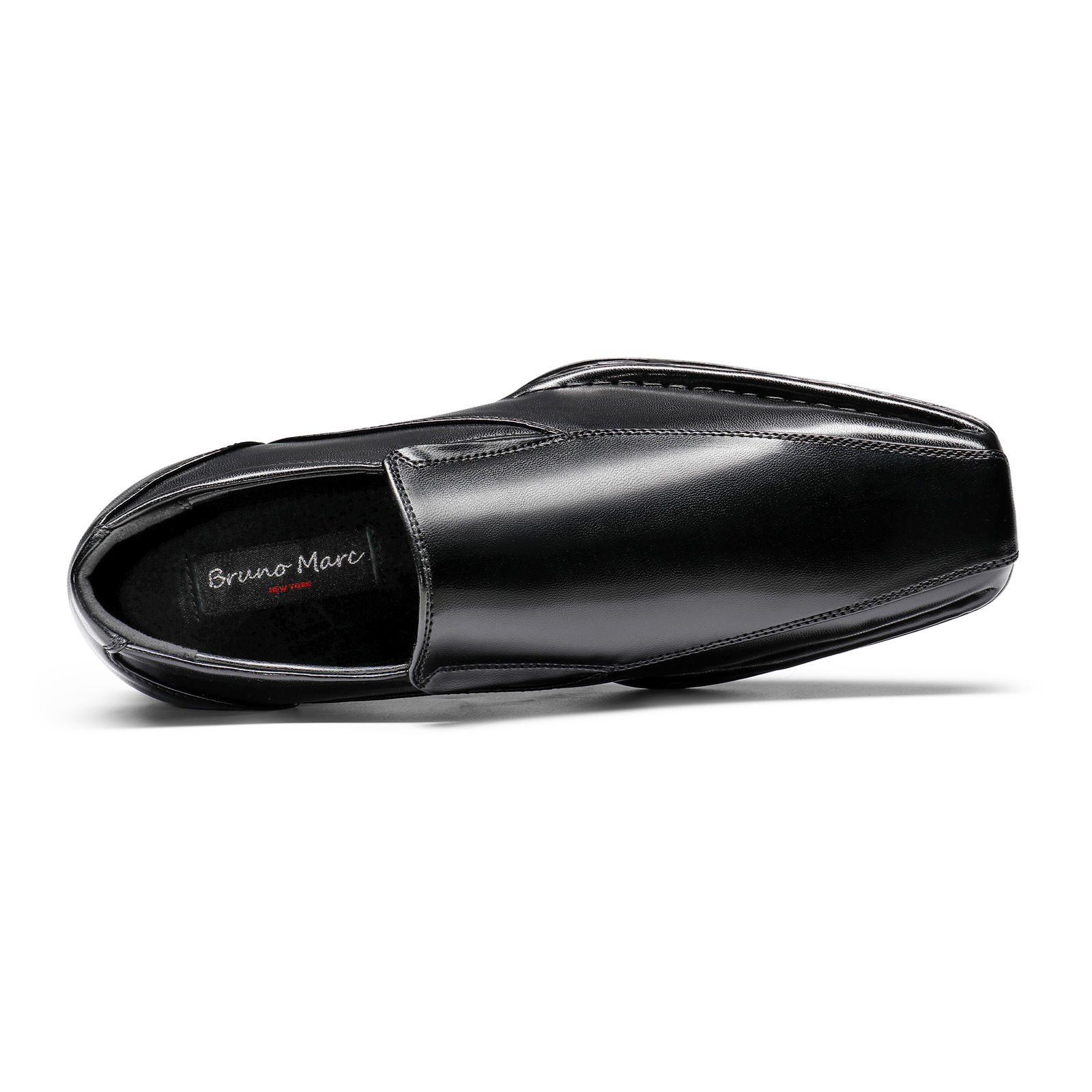 Mens Dress Shoes Classic Square Toe Loafers Oxford Formal Slip On Dress Shoes US