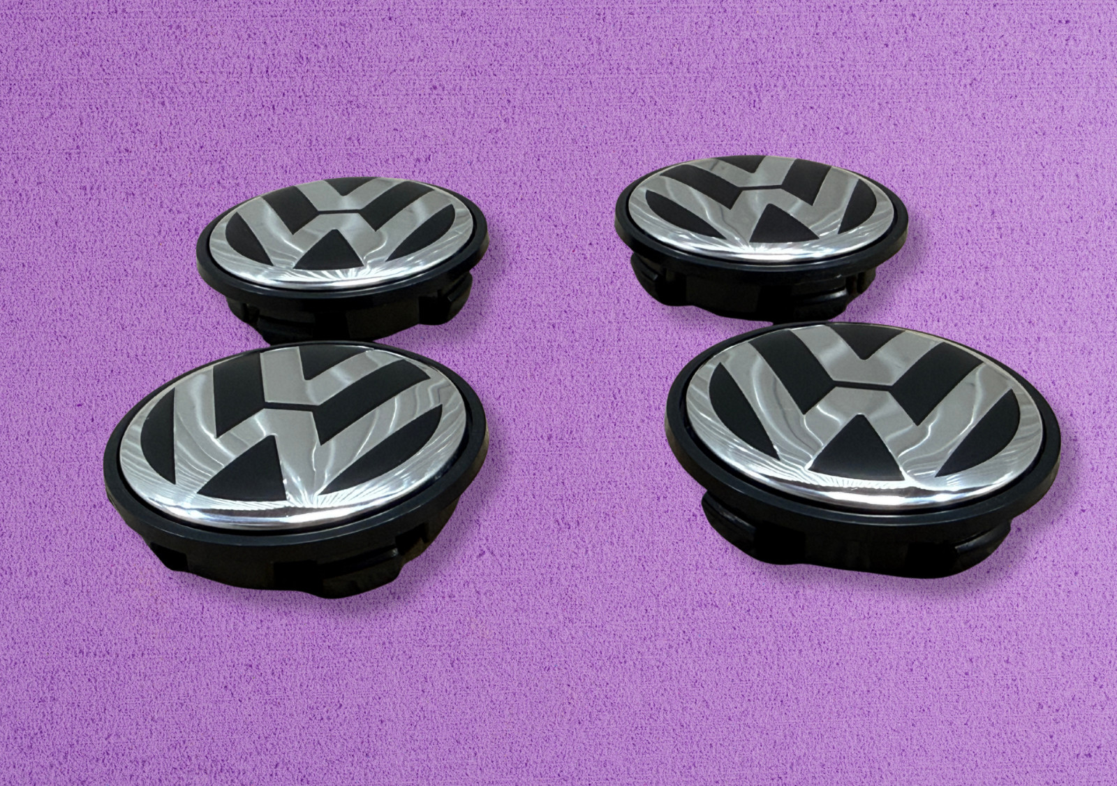 4x Wheel Center Hub caps for VW Golf Jetta Golf Tiguan Passat EOS 3B7 601 171