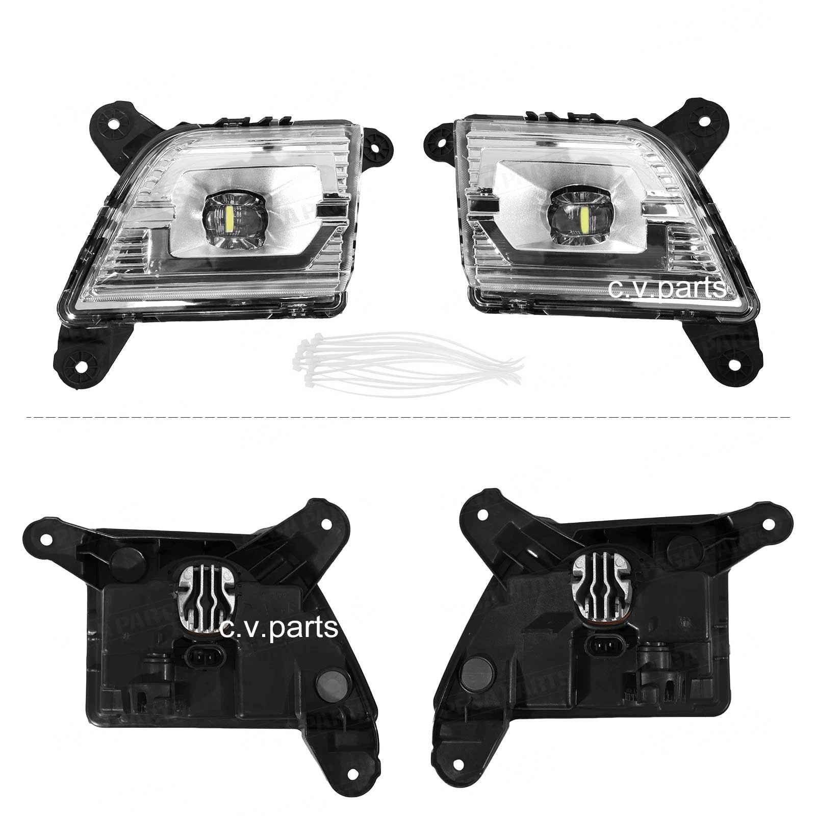 For 2019-2021 Silverado 1500 Bumper Cover Lower Valance W/O Z71 W/LED Fog Lights