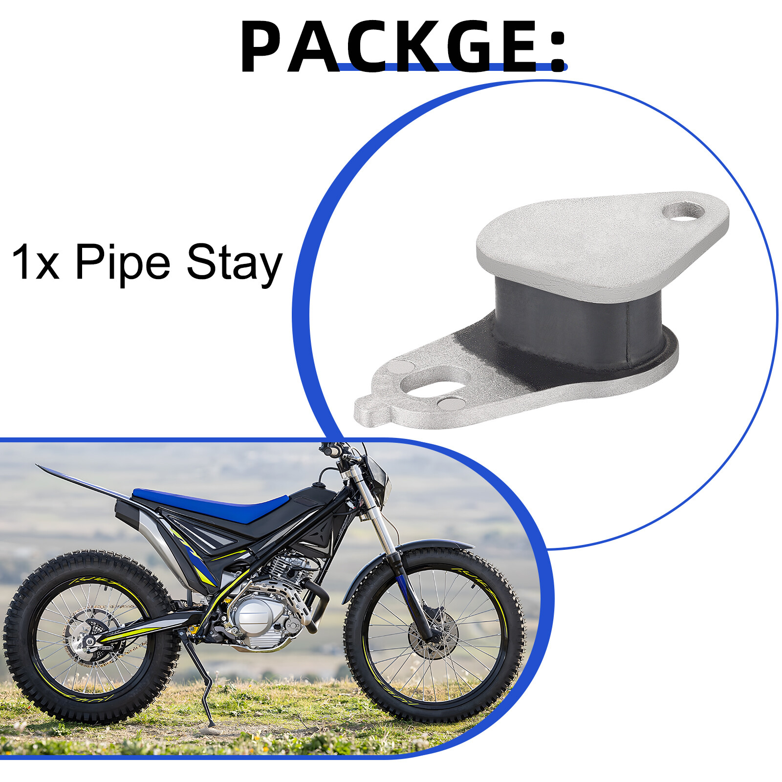 New Muffler Bracket Exhaust Hanger Mount 5XF-14781-00-00 For Yamaha YZ250 YZ250X