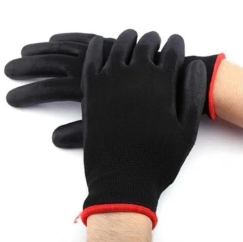 12 Pairs Breathable Nylon Garden Gloves Lightweight Planting Work Gloves - NEW