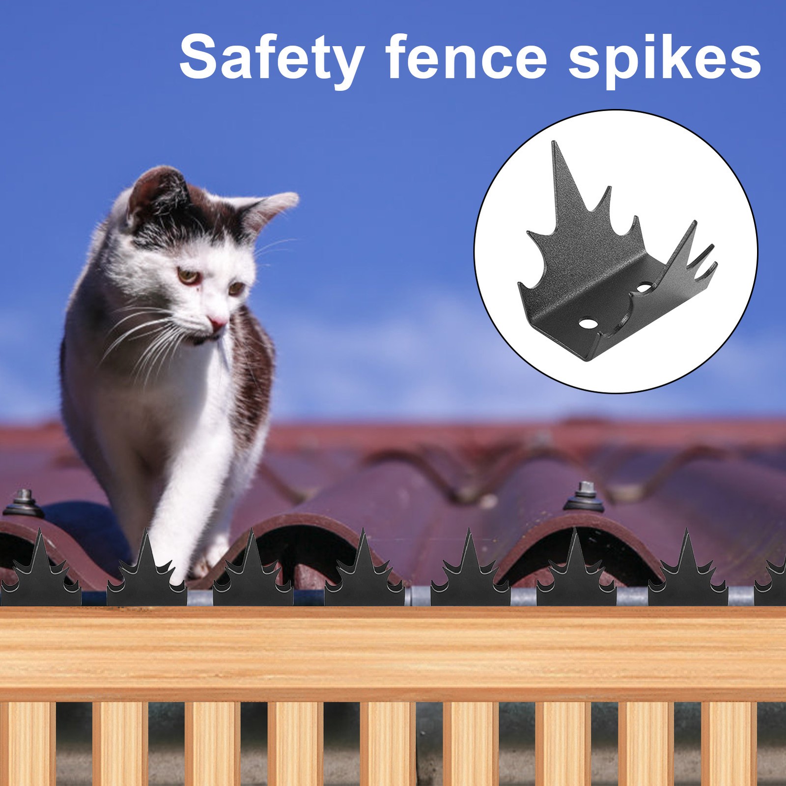 Fence Wall Spikes Fence Security Spikes Bird Defender Anti Theft Spikes For Yard