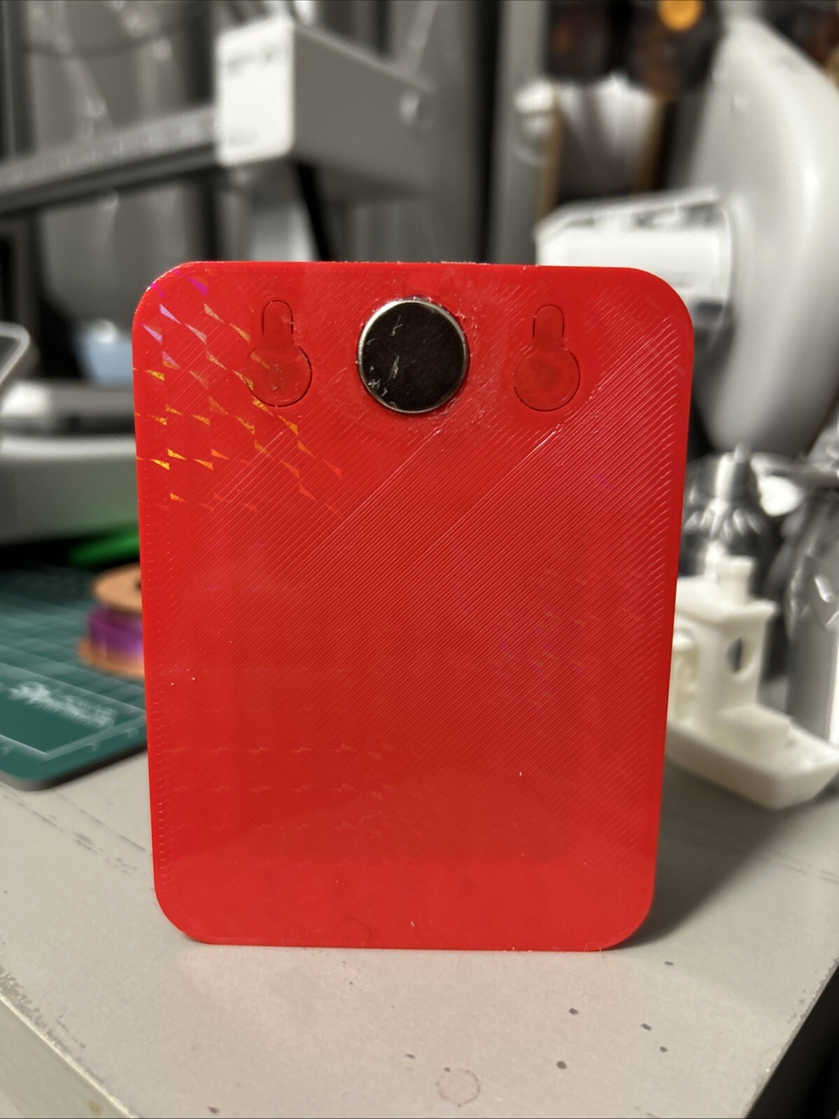 Novelty In Case Of Emergency 10mm Socket Held In With Magnet And Magnetic Back