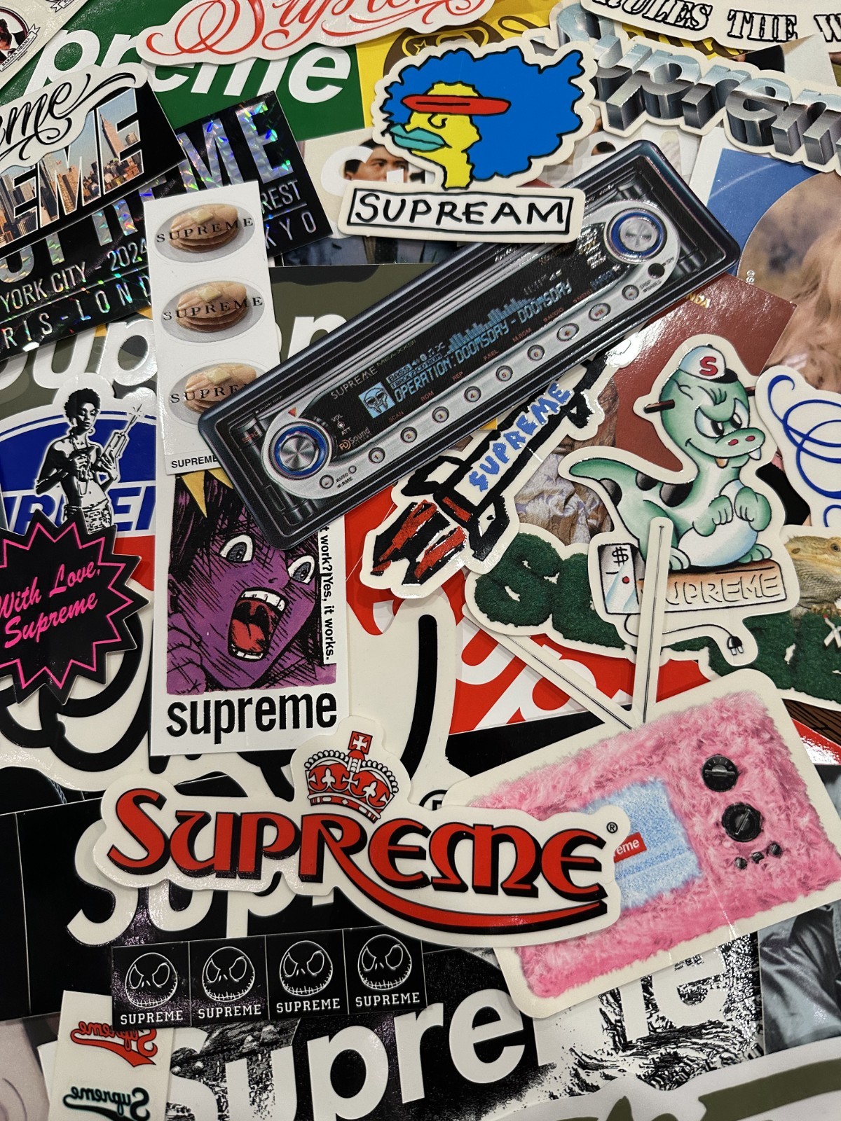 Supreme Stickers 2000-2025 Bulk Listing
