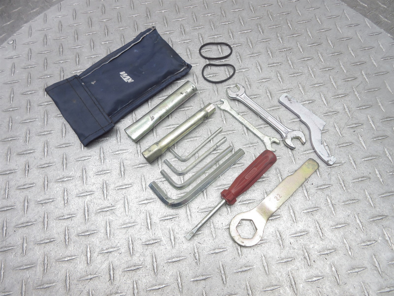 2016 14-17 KTM 390 Duke OEM Tools Tool Kit Bag Pouch Set