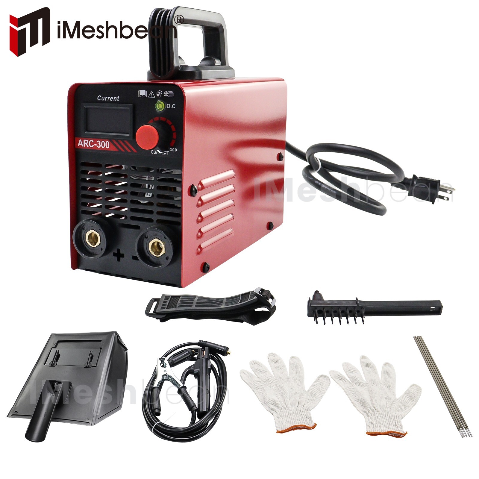 300AMP Mini IGBT ARC Welding Machine Inverter DC MMA Electric Welder Stick 110V