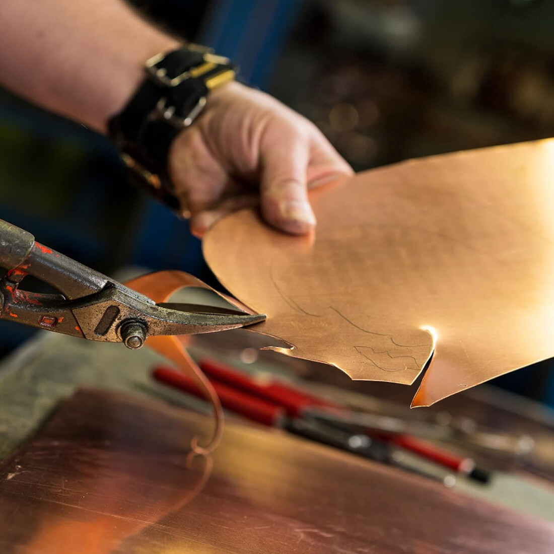 T2 Solids Pure Copper Discs Blanks Metal Round Sheets OD Ø10~300mm Thick 0.3~4mm