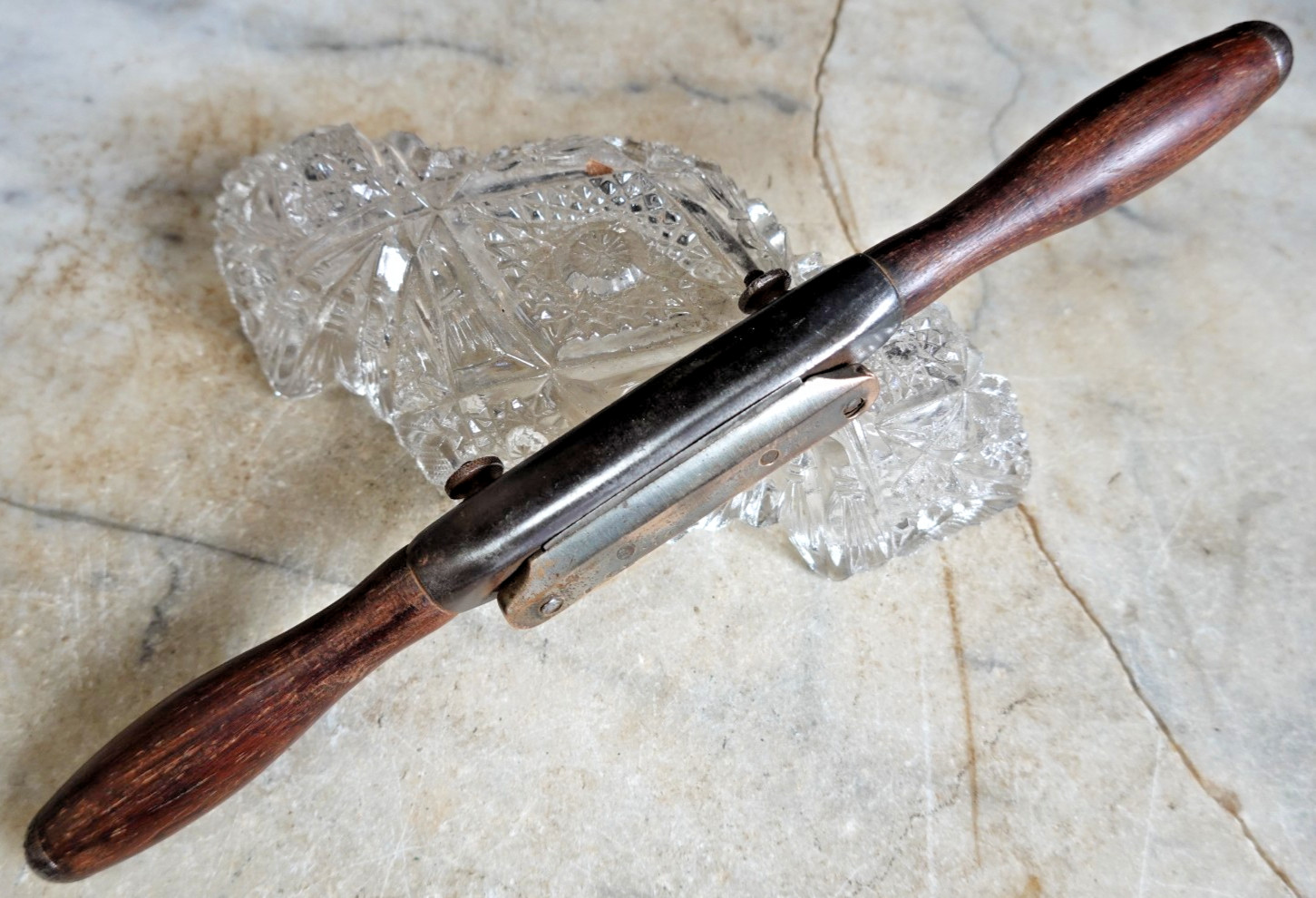 Millers Falls No. 2 Four-Way Spoke Shave with Rosewood Handles